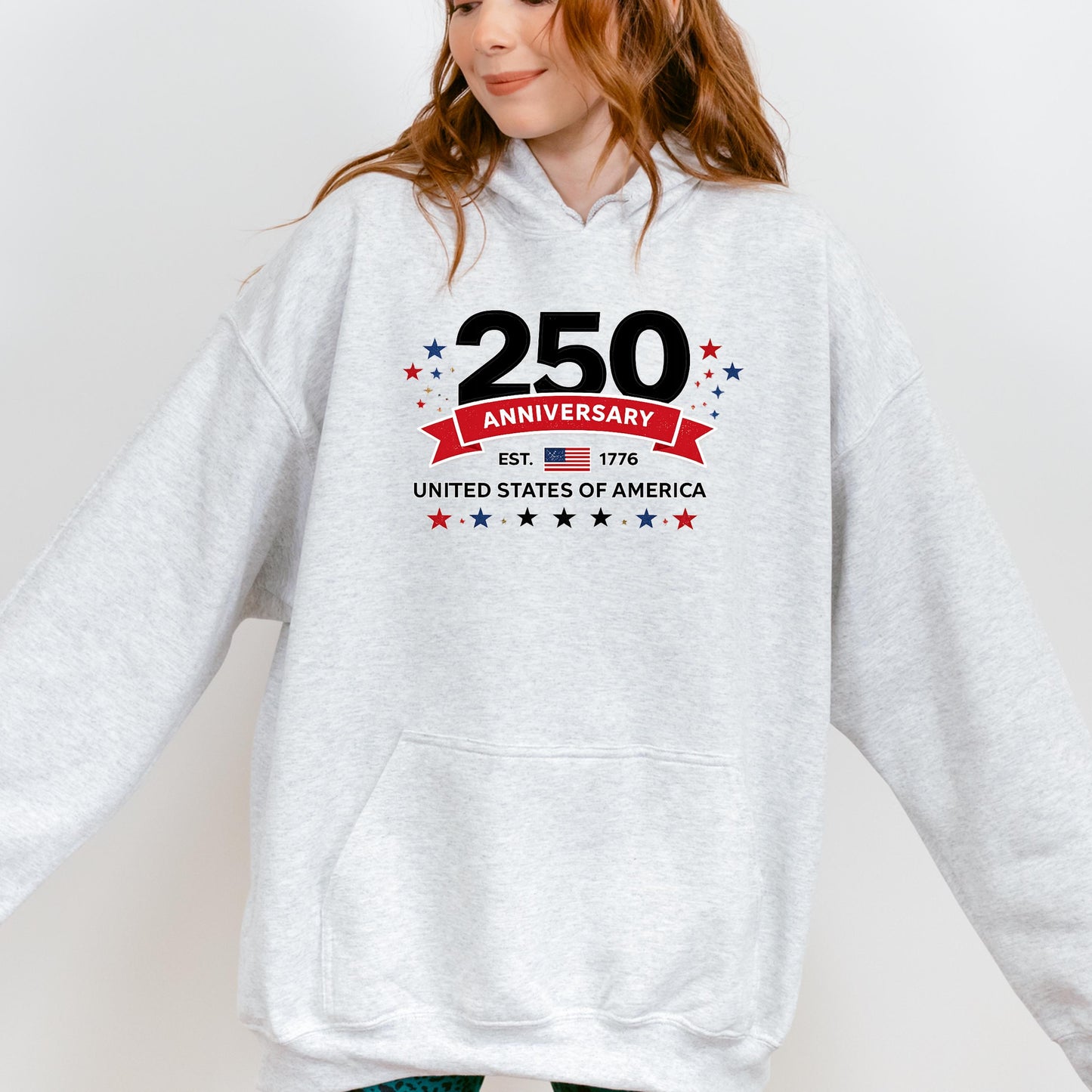 250th Anniversary USA Shirt, America 250 Years 1776-2026 Tee, Patriotic United States Shirt, Semiquincentennial Celebration, July 4th Shirt | WO10