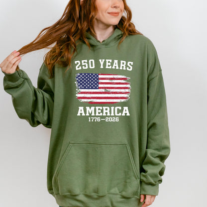 Comfort Colors® Retro Usa 250 Shirt,250th Anniversary United States Shirt, Usa Flag Tee, 4th of July Shirt, Patriotic Gift | ZE99