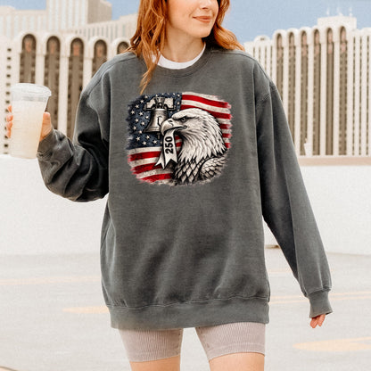 USA 250th Anniversary Shirt 1776-2026, Patriotic Eagle America Tee, Independence Day 4th of July T-Shirt | TF79