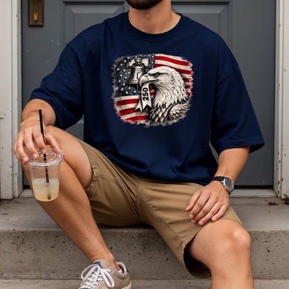 USA 250th Anniversary Shirt 1776-2026, Patriotic Eagle America Tee, Independence Day 4th of July T-Shirt | TF79