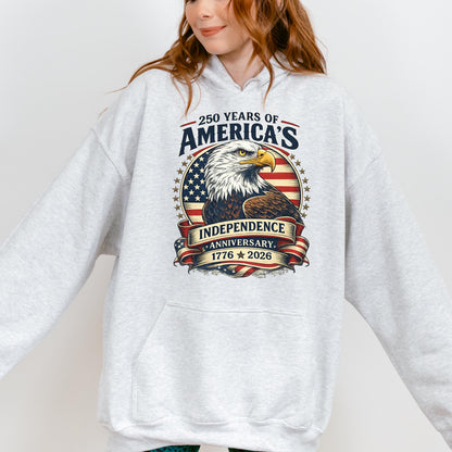 USA Semiquincentennial 250 Years Shirt,American Eagle Patriotic Tee,1776-2026 Freedom Celebration Shirt,Vintage USA Flag Independence Day | JC79