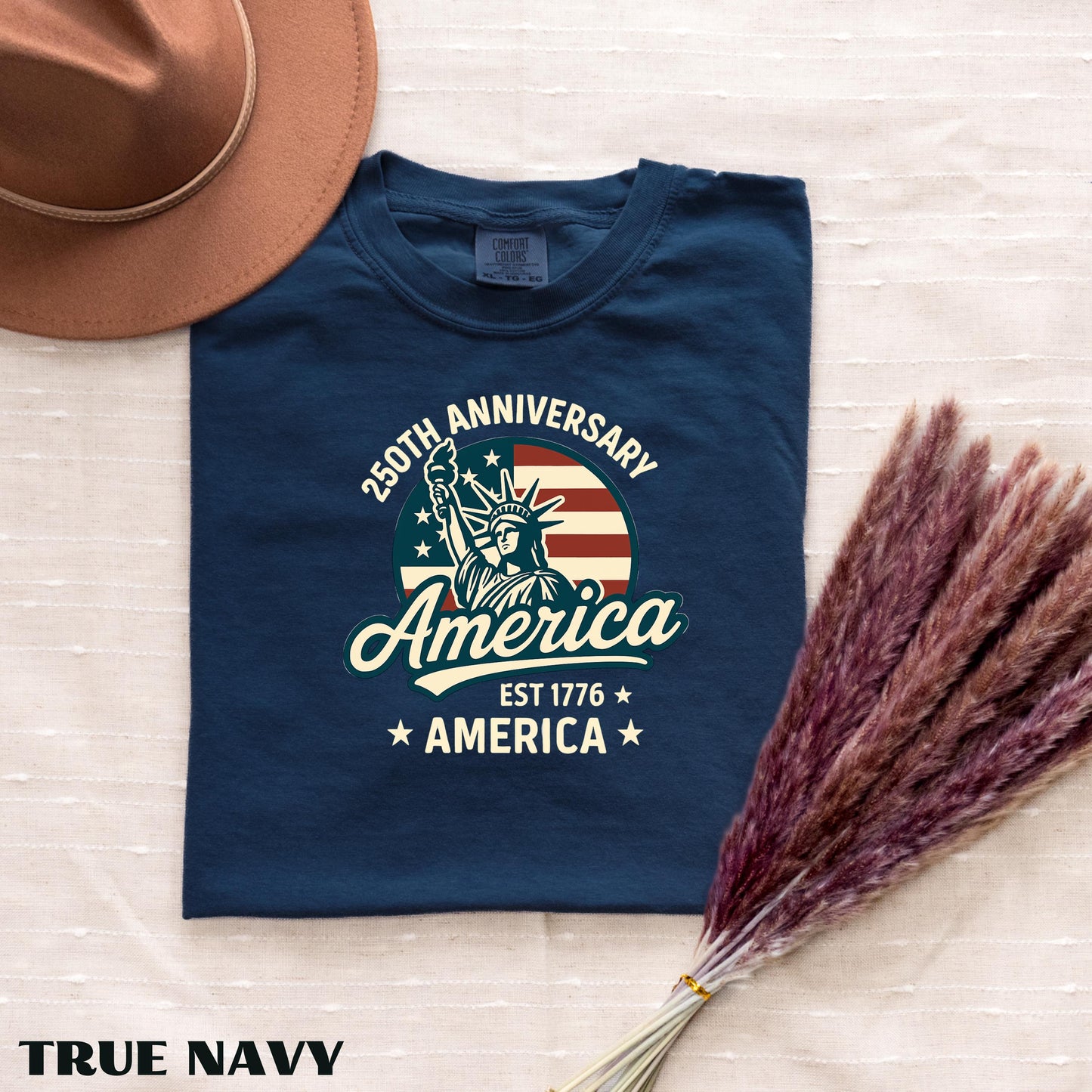 America 250th Anniversary T-Shirt, Patriotic Eagle USA Tee | LY86