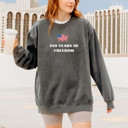 250th Anniversary, 250 Years Of Freedom Shirt, USA Anniversary Shirt, Freedom Tee | SU97
