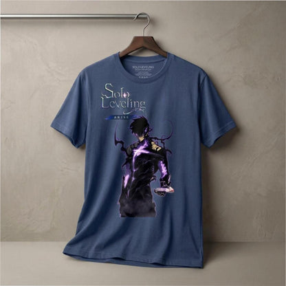 Solo Leveling Arise Sung Jin-Woo Shadow Monarch T-Shirt | Anime Gaming Tee