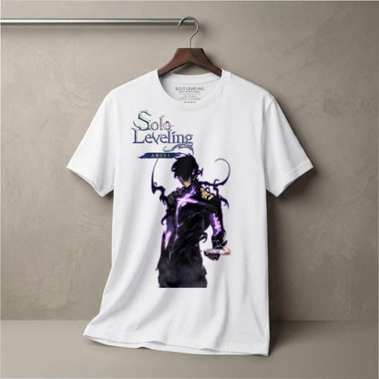 Solo Leveling Arise Sung Jin-Woo Shadow Monarch T-Shirt | Anime Gaming Tee
