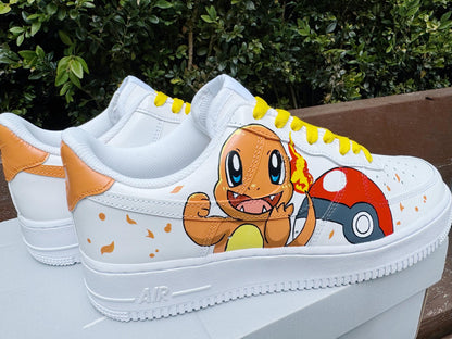 Hand Painted Air Force 1 Sneakers: Custom Anime Shoes white personalized gift design wedding fashion trainers | UA69