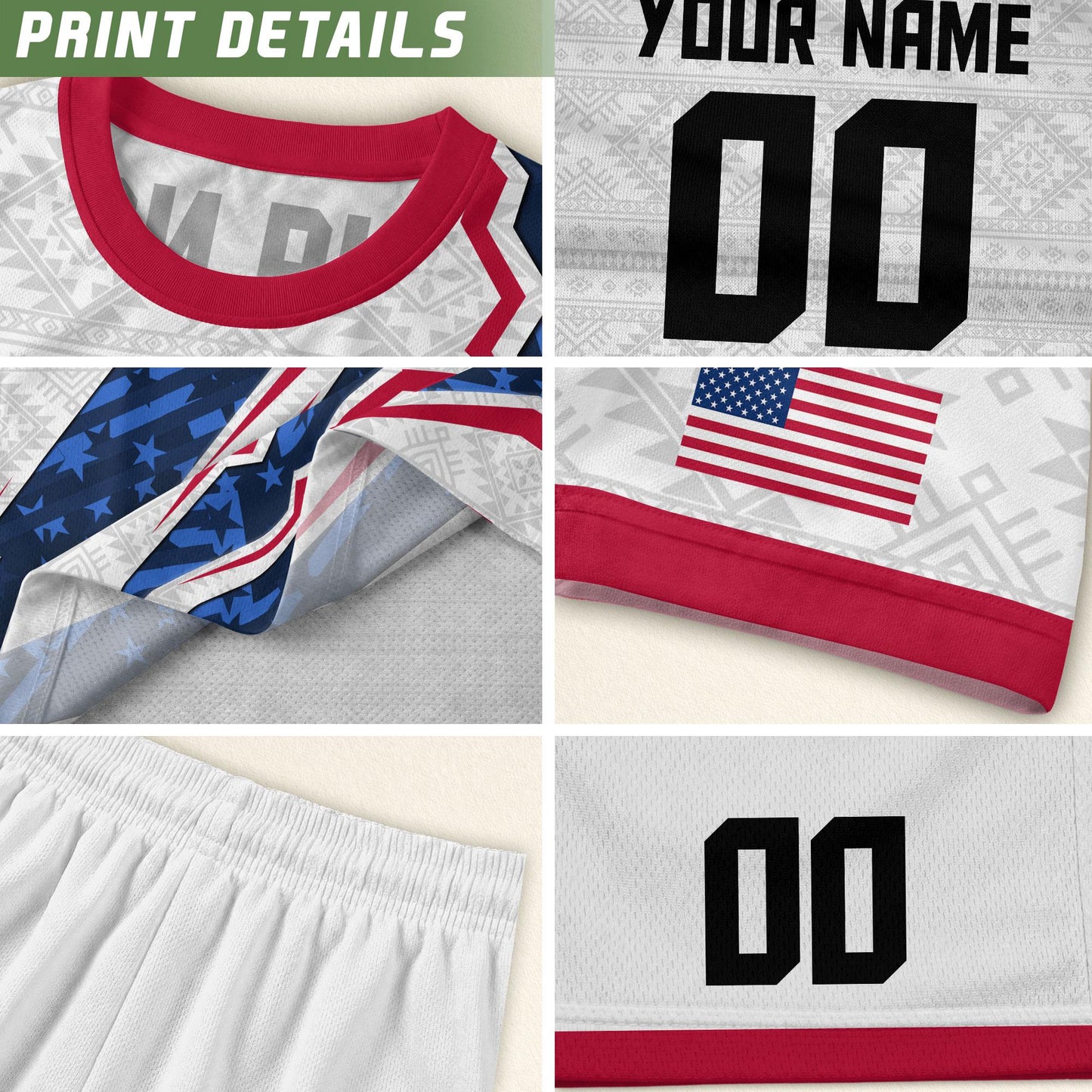 Personalized America Soccer Team Jersey For Men And Kid, Customized American Soccer Jersey, Custom USA Jersey, USA Soccer Jersey Team | RO43
