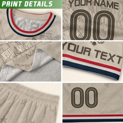 Custom USA Soccer Jersey For Men Women & Kids, Personalized American Soccer Jersey, Americana Game Day Outfit, USA Soccer Jersey Team | BM80