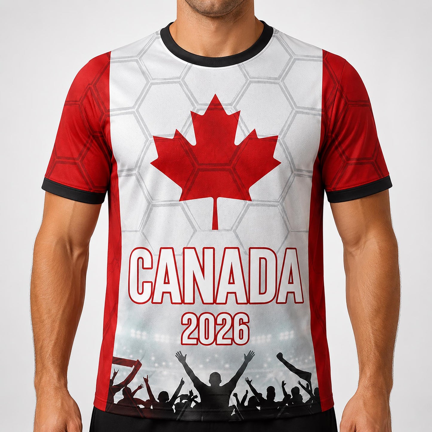 Custom Canada Soccer Jersey 2026 World Cup, Personalized Name Number Shirt, Unisex Fan Apparel Gift | ZA89
