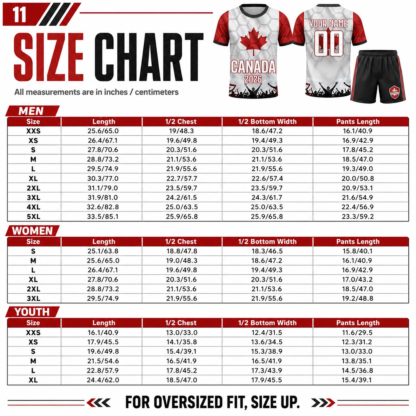 Custom Canada Soccer Jersey 2026 World Cup, Personalized Name Number Shirt, Unisex Fan Apparel Gift | ZA89