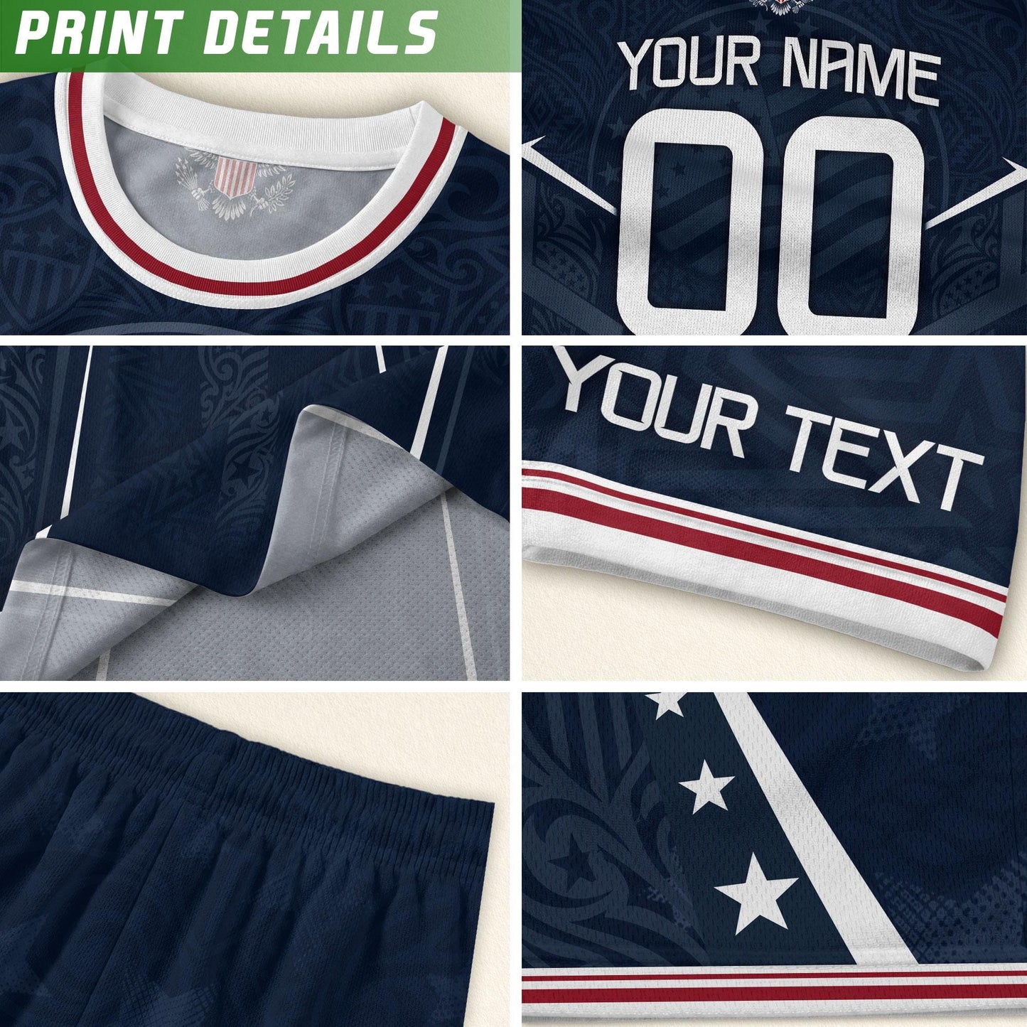 Custom USA Soccer Jersey For Men Women & Kids, Personalized American Soccer Jersey, Americana Game Day Outfit, USA Soccer Jersey Team | DO92