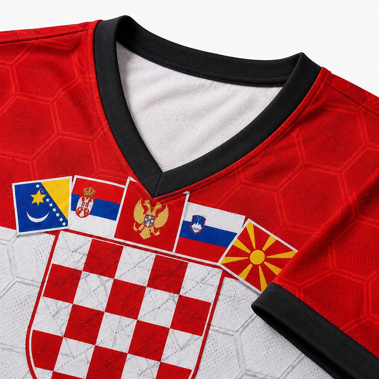 Custom Croatia Crop Top Soccer Jersey 2026, Personalized Name Number World Cup Shirt for Women, Game Day Fan Gift | YT44