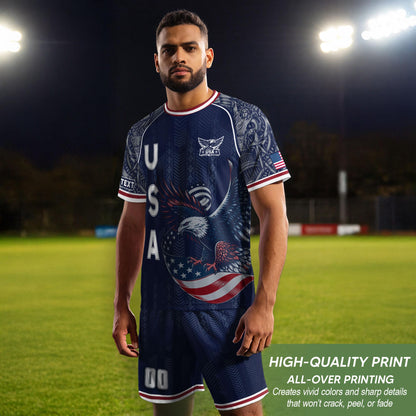 Custom USA Soccer Jersey For Men Women & Kids, Personalized American Soccer Jersey, Americana Game Day Outfit, USA Soccer Jersey Team | AE40