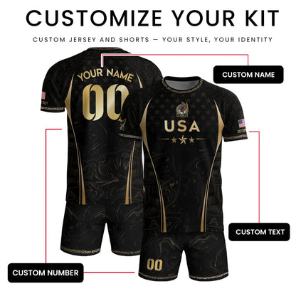 Custom USA Soccer Jersey For Men Women & Kids, Personalized American Soccer Jersey, Americana Game Day Outfit, USA Soccer Jersey Team | LJ19