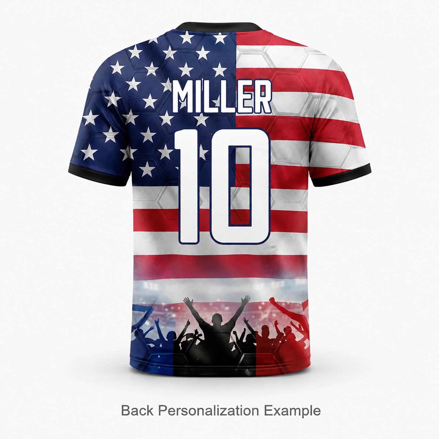 Custom USA Soccer Jersey 2026 World Cup, Personalized Name Number Shirt, Unisex Fan Apparel Gift | DB92