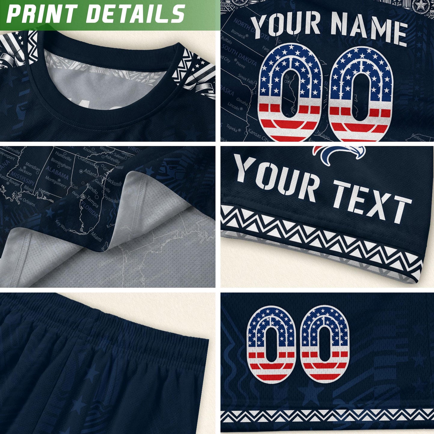 Custom USA Soccer Jersey For Men Women & Kids, Personalized American Soccer Jersey, Americana Game Day Outfit, USA Soccer Jersey Team | LK67