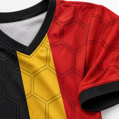 Custom Belgium Crop Top Soccer Jersey 2026, Personalized Name Number World Cup Shirt for Women, Game Day Fan Gift | VP68