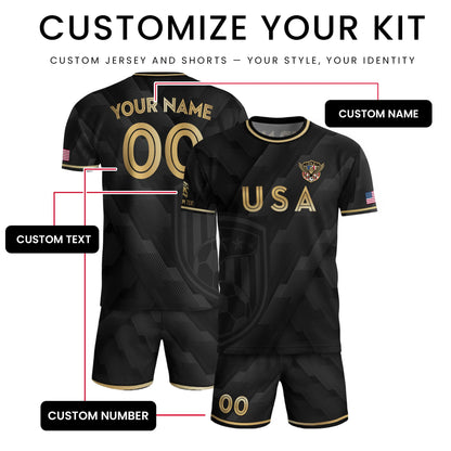 Custom USA Soccer Jersey For Men Women & Kids, Personalized American Soccer Jersey, Americana Game Day Outfit, USA Soccer Jersey Team | PR54