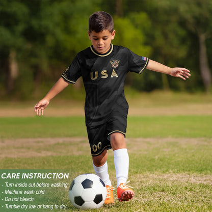 Custom USA Soccer Jersey For Men Women & Kids, Personalized American Soccer Jersey, Americana Game Day Outfit, USA Soccer Jersey Team | PR54