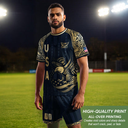 Custom USA Soccer Jersey For Men Women & Kids, Personalized American Soccer Jersey, Americana Game Day Outfit, USA Soccer Jersey Team | RZ35