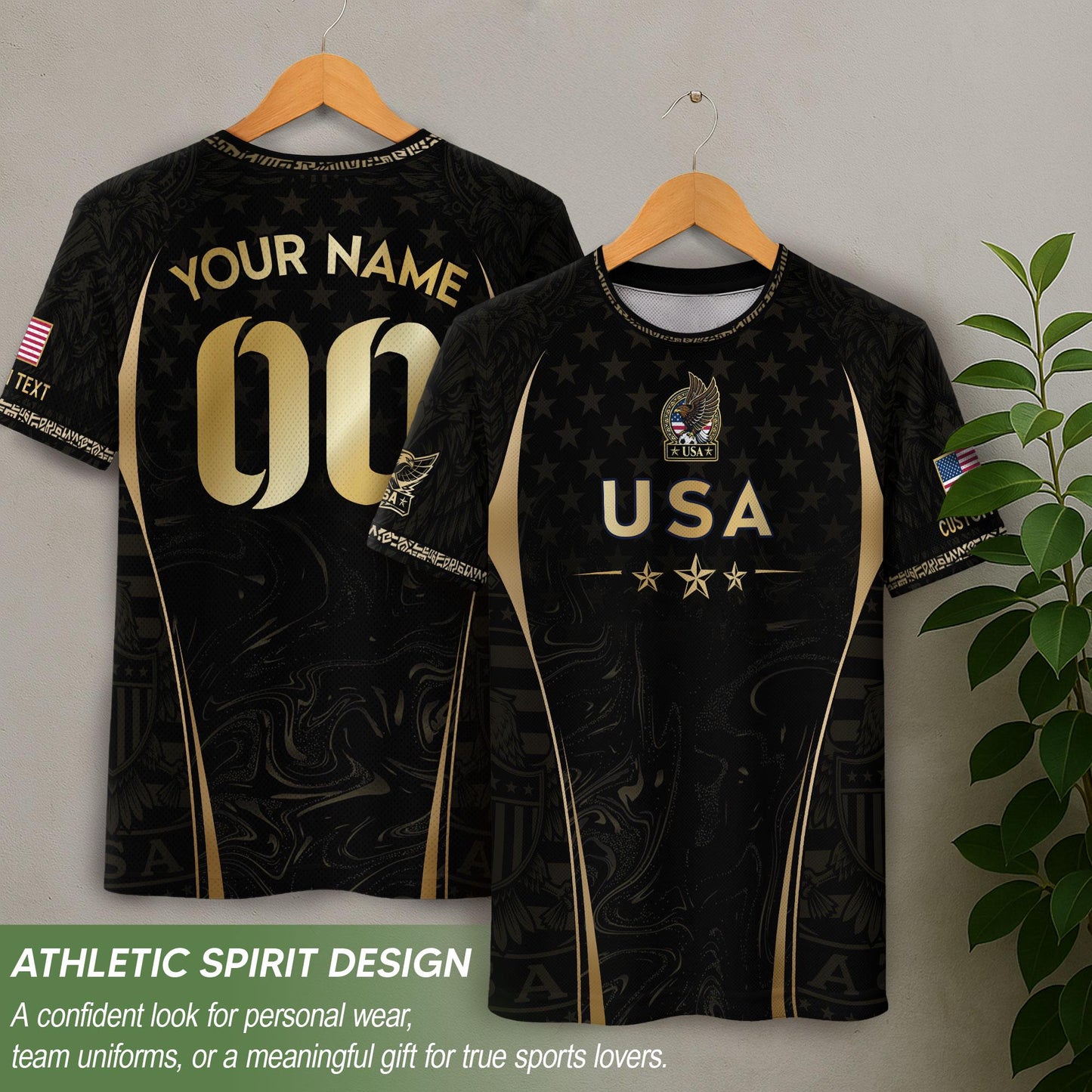 Custom USA Soccer Jersey For Men Women & Kids, Personalized American Soccer Jersey, Americana Game Day Outfit, USA Soccer Jersey Team | LJ19