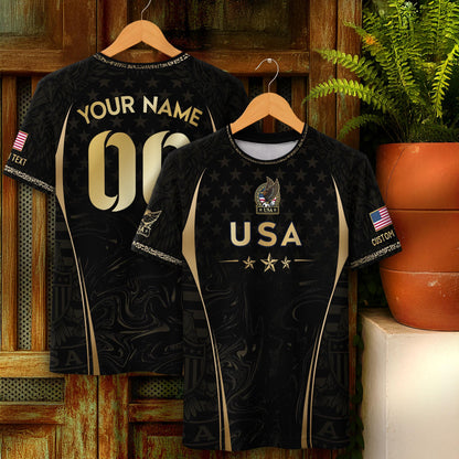 Custom USA Soccer Jersey For Men Women & Kids, Personalized American Soccer Jersey, Americana Game Day Outfit, USA Soccer Jersey Team | LJ19