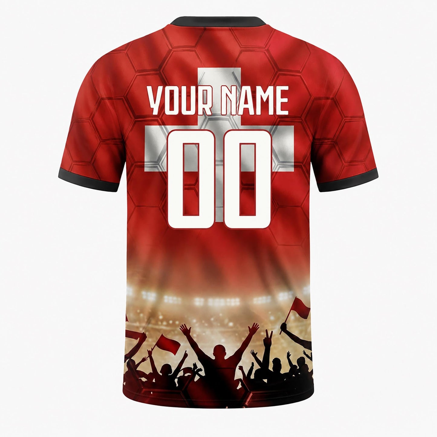 Custom Switzerland Soccer Jersey 2026 World Cup, Personalized Name Number Shirt, Unisex Fan Apparel Gift | MB37