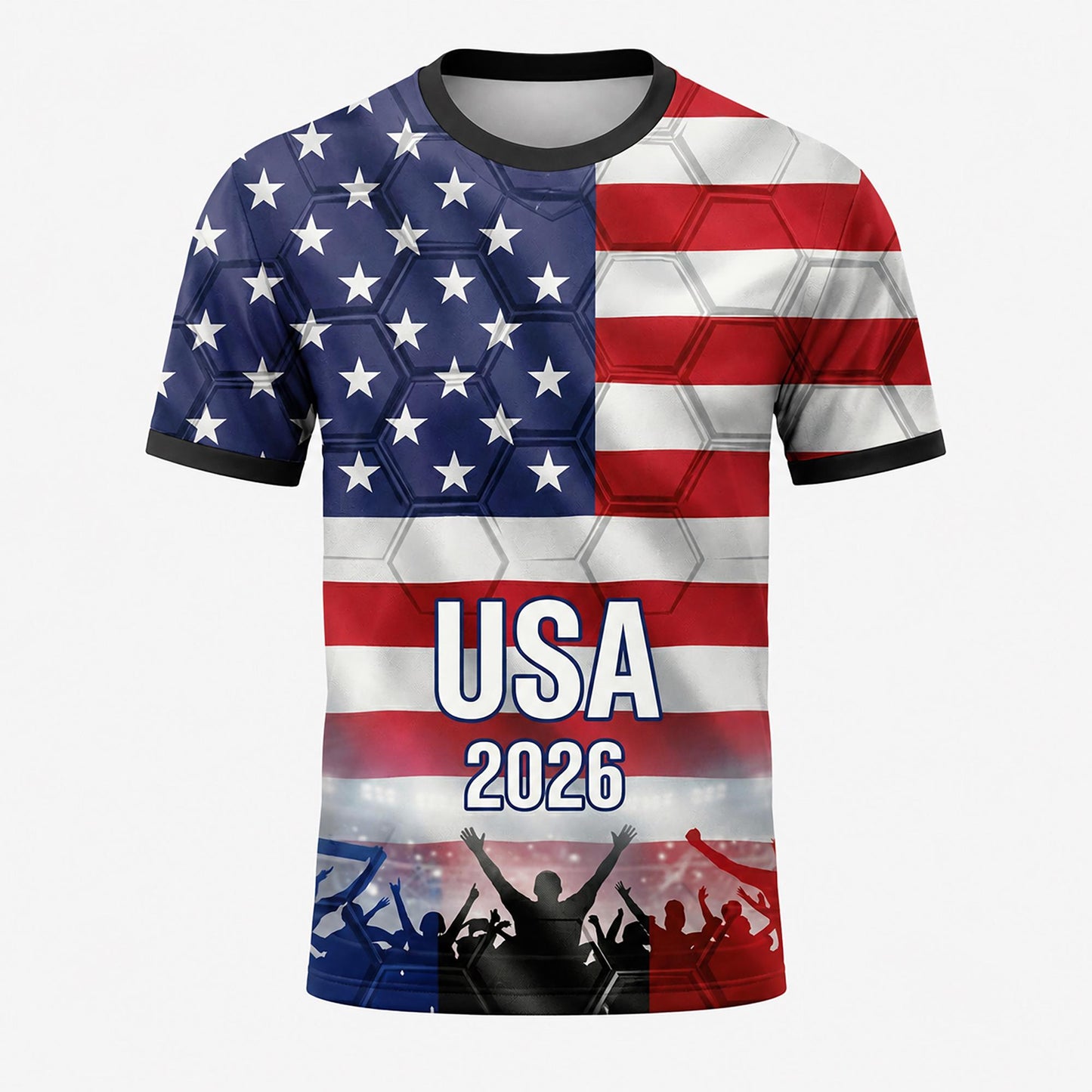 Custom USA Soccer Jersey 2026 World Cup, Personalized Name Number Shirt, Unisex Fan Apparel Gift | DB92