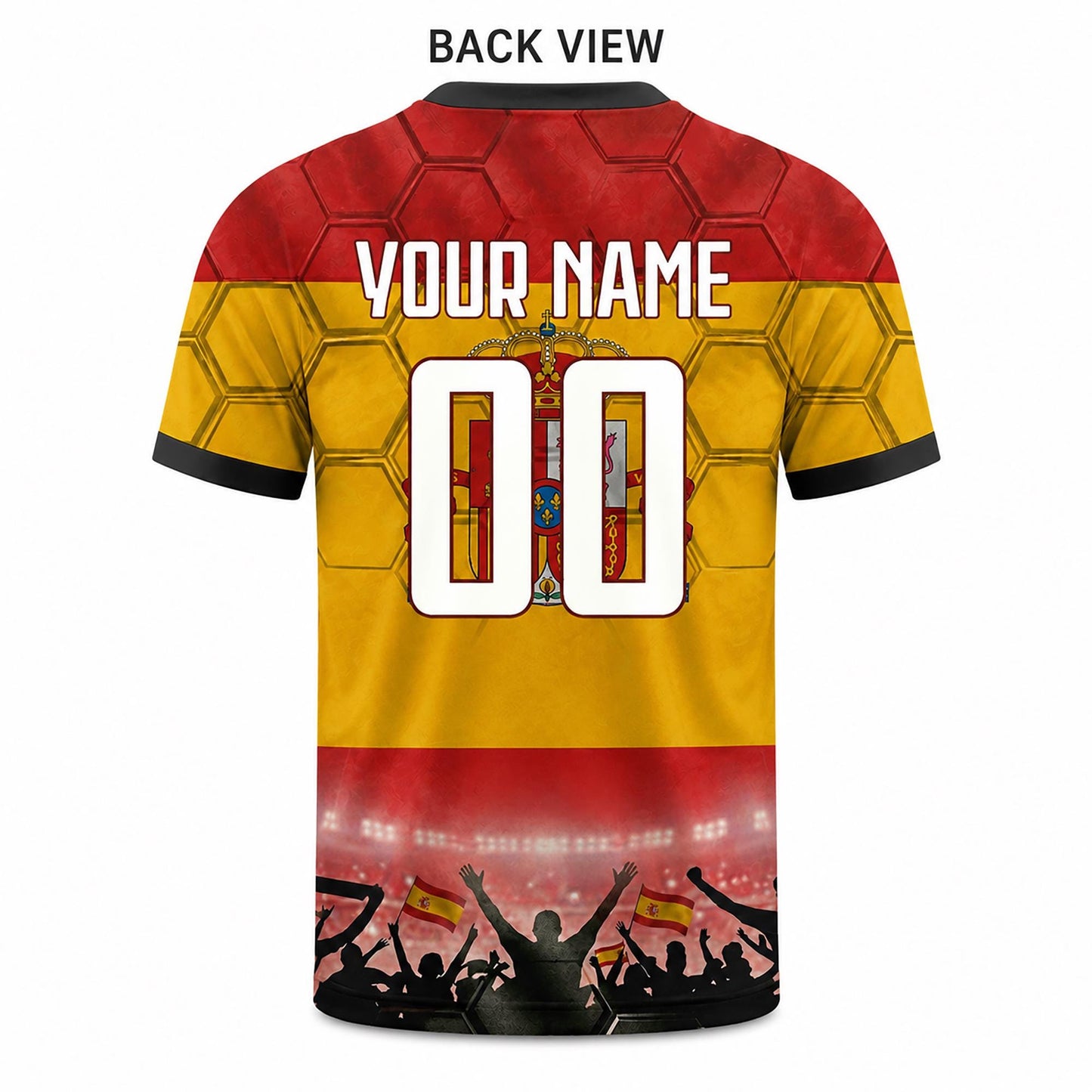 Custom Spain Soccer Jersey 2026 World Cup, Personalized Name Number Shirt for Men Women Kids, Spain Fan Apparel Gift | OP68