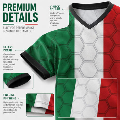 Custom Italy Soccer Jersey 2026 World Cup, Personalized Name Number Shirt for Men Women Kids, Italy Fan Apparel Gift | SK86