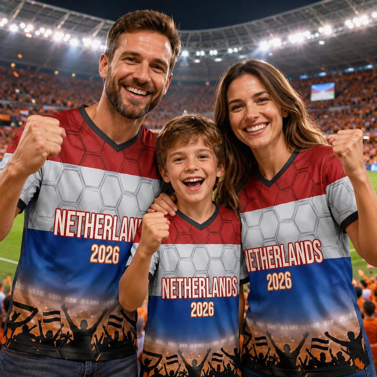 Custom Netherlands Soccer Jersey 2026 World Cup, Personalized Name Number Shirt for Men Women Kids, Netherlands Fan Apparel Gift | XN88
