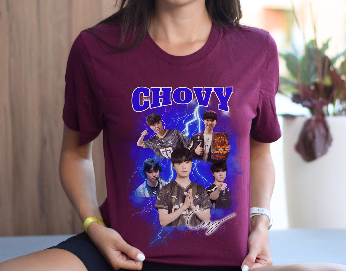 Chovy T Shirt, League of Legends GenG Shirt, Korean Esports Fan Tee Mid Lane Gaming Gift For Him Her LCK Fan Apparel Pro Gamer Gen G T-Shirt | II55