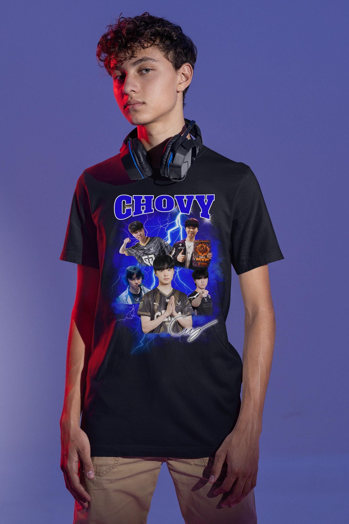 Chovy T Shirt, League of Legends GenG Shirt, Korean Esports Fan Tee Mid Lane Gaming Gift For Him Her LCK Fan Apparel Pro Gamer Gen G T-Shirt | II55