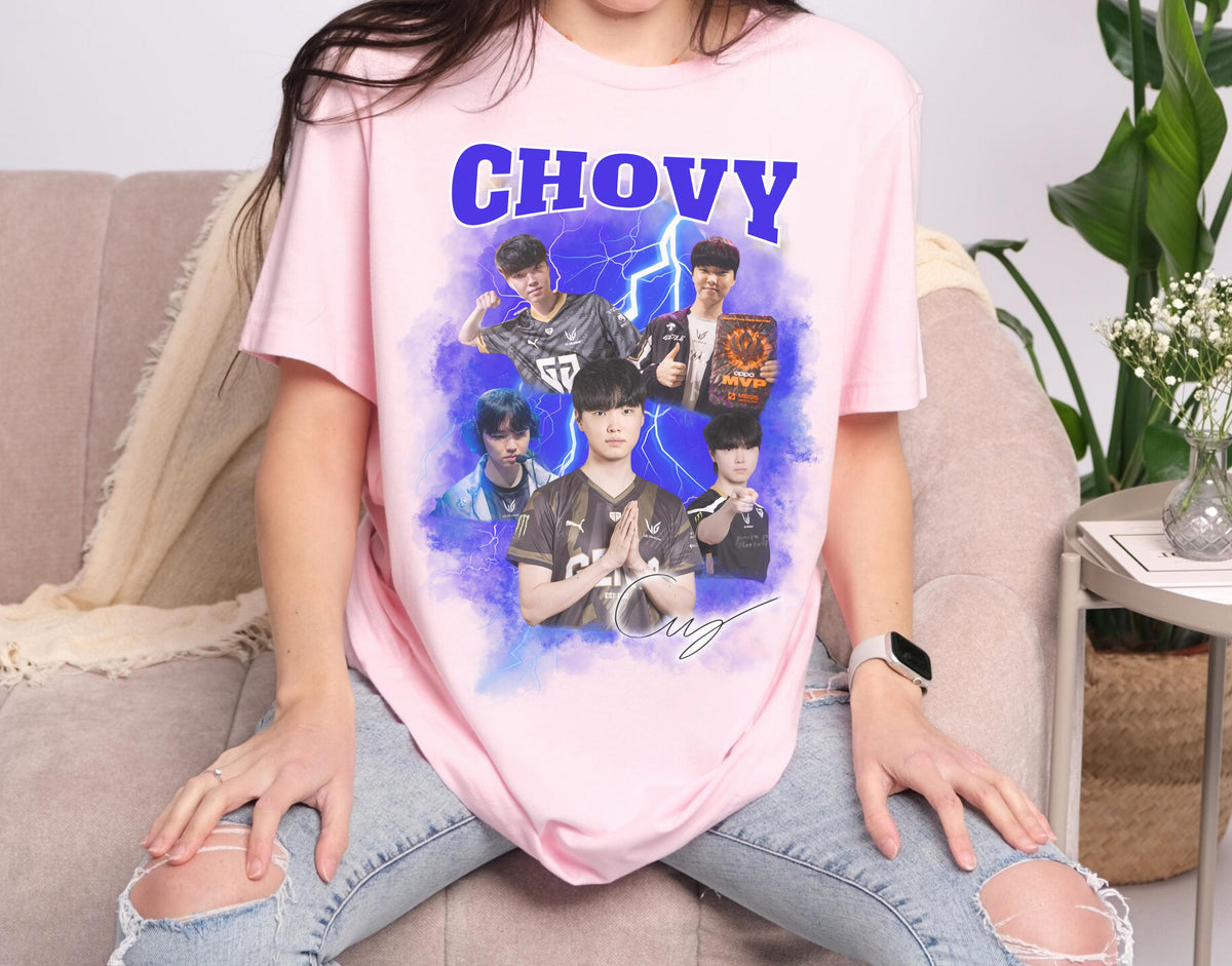 Chovy T Shirt, League of Legends GenG Shirt, Korean Esports Fan Tee Mid Lane Gaming Gift For Him Her LCK Fan Apparel Pro Gamer Gen G T-Shirt | II55