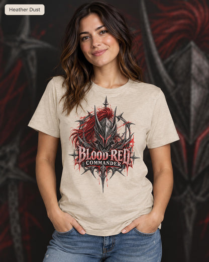 Solo Leveling Igris Shirt, Blood-Red Commander Anime Graphic Tee, Dark Fantasy Manga Shirt, Shadow Monarch Fan Gift, Anime Streetwear Tee