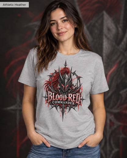 Solo Leveling Igris Shirt, Blood-Red Commander Anime Graphic Tee, Dark Fantasy Manga Shirt, Shadow Monarch Fan Gift, Anime Streetwear Tee