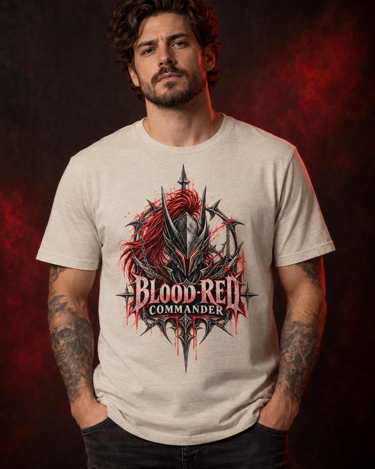 Solo Leveling Igris Shirt, Blood-Red Commander Anime Graphic Tee, Dark Fantasy Manga Shirt, Shadow Monarch Fan Gift, Anime Streetwear Tee