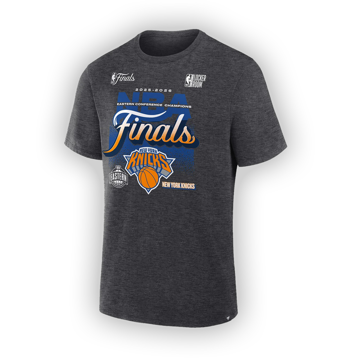 2026 Exclusive New York Knicks Eastern Conference Champions Locker Room Team Signatures Print Tee | DM66