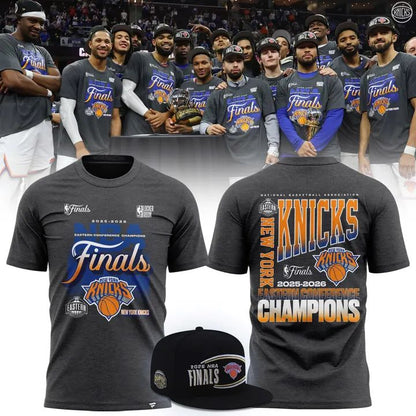 New York Knicks 2026 Eastern Conference Champions T-Shirt | QO74