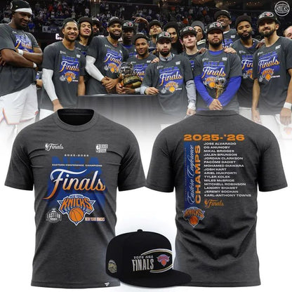 New York Knicks 2026 Eastern Conference Champions T-Shirt(v1) | QH96