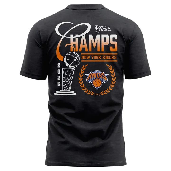 New York Knicks Charcoal 2026 Eastern Conference Champions Locker Room Tee | DG95