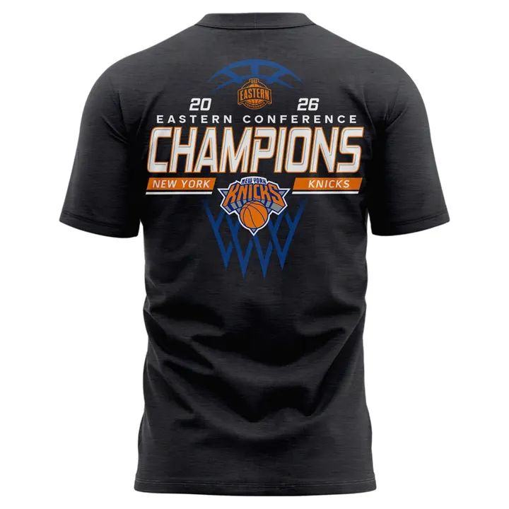 New York Knicks 2026 Eastern Conference Champions Locker Room Tee | NV81