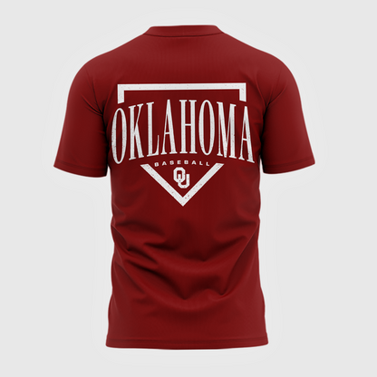 Oklahoma Sooners  2026  Baseball College World Series OKLAOMAHA  T-shirt | LG93