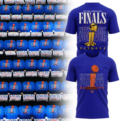 New York Knicks New York Forever 2026 Finals Game Shirt | SZ60