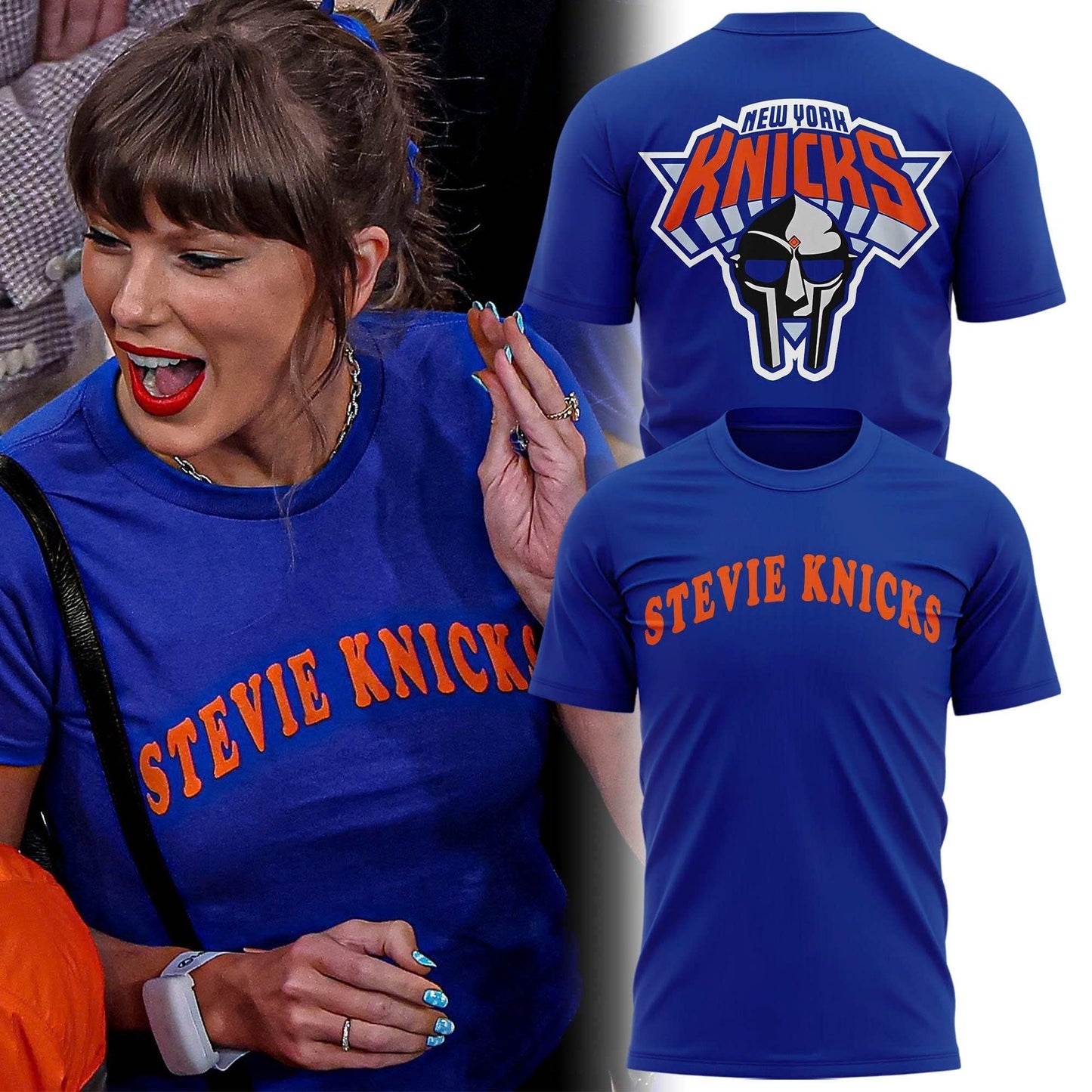 Stevie Knicks Taylor Swift Tee, New York Knicks Finals Shirt | JH87