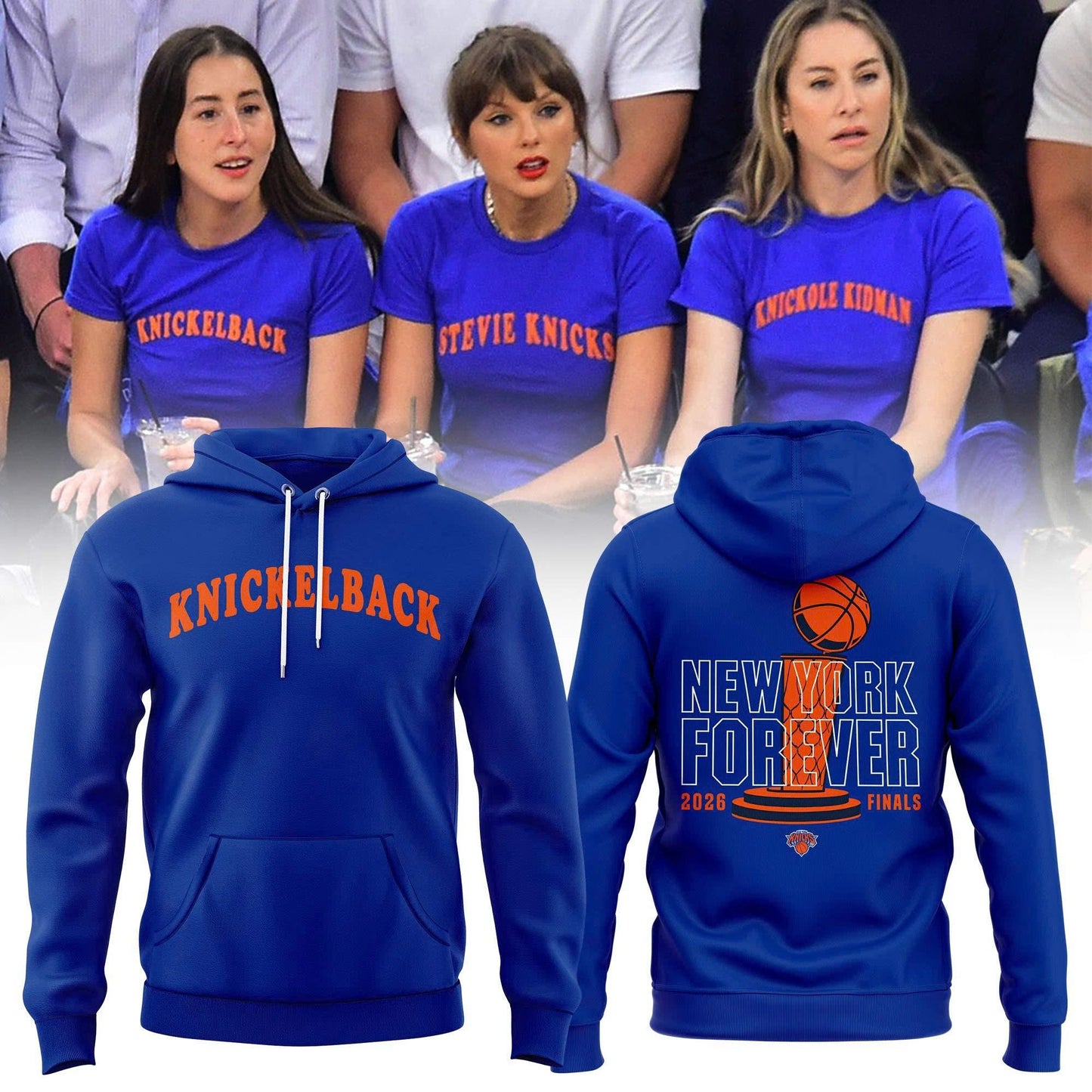 KnickelBack Shirt, Taylor Swift Shirt-Black, New York Knicks Finals Shirt | QO15
