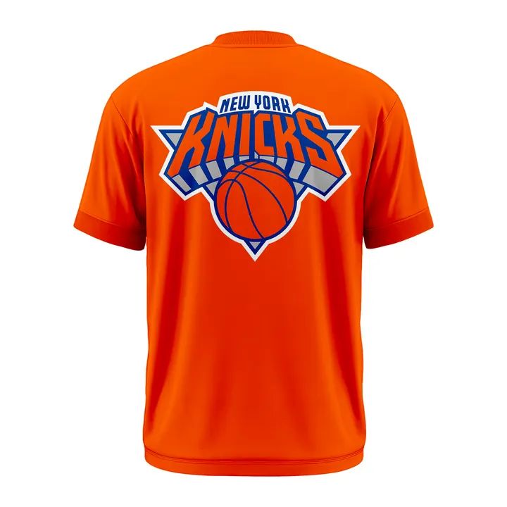 New York Knicks Stevie Knicks 2026 Finals T-Shirt - Orange v1 | JN37
