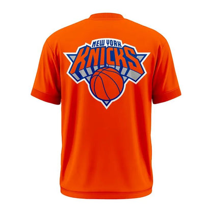 New York Knicks Stevie Knicks 2026 Finals T-Shirt - Orange v1 | JN37