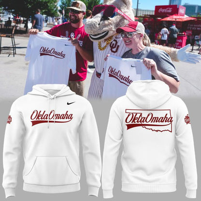 Oklahoma Baseball 2026 OklaOmaha Hoodie - Special Edition | AR45