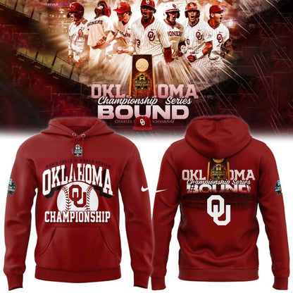 Oklahoma Sooners baseball 2026 Championship Hoodie